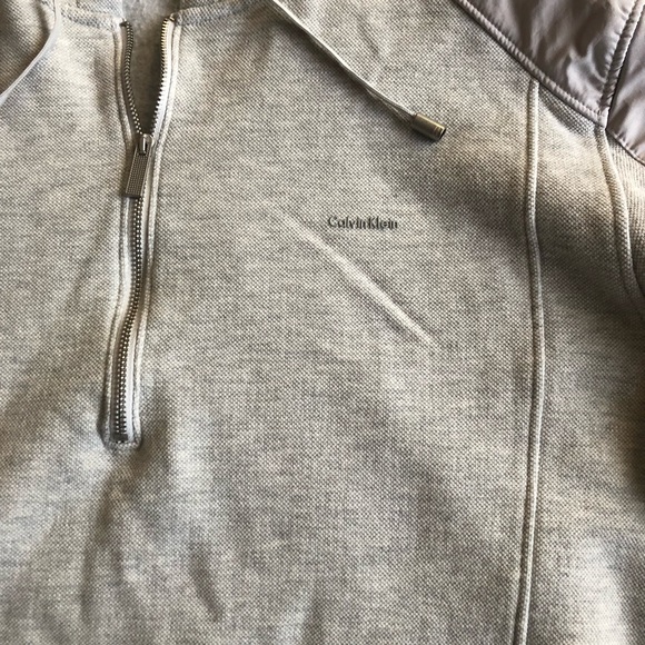 Calvin Klein quarter zip up hoodie. - Picture 2 of 3